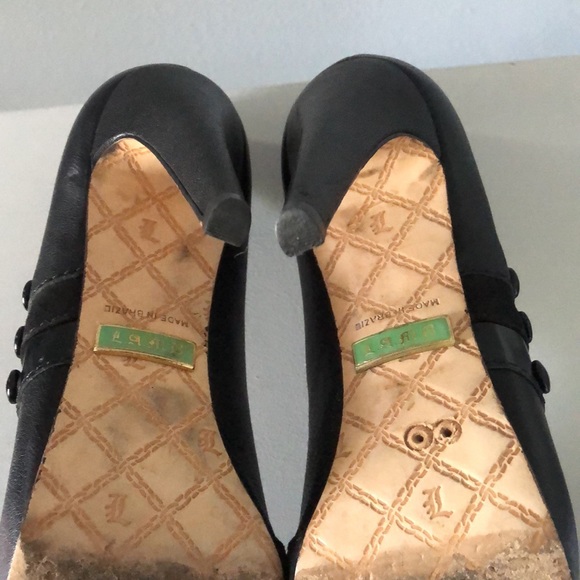 L.A.M.B. Square Toe Leather Pumps - Picture 8 of 10